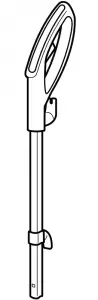 Bissell 2078D Handle