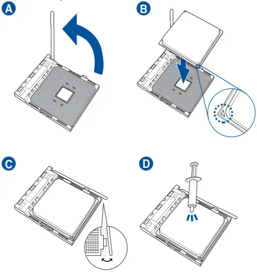 ASUS B550-PLUS TUF Gaming Motherboard -FIGURE 1