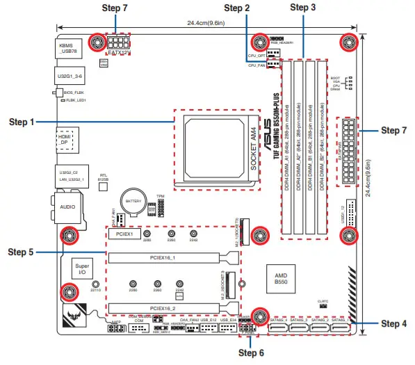 ASUS B550-PLUS TUF Gaming Motherboard -FIGURE 14