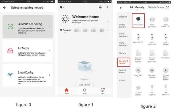 ZKTeco NGC4100A Indoor PT Camera- net-pairing