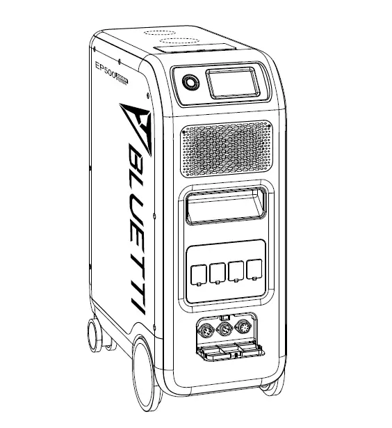 Bluetti Ep500 Portable Power Station User Manual