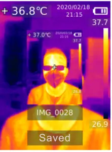 UNI-T UTi165K Professional Thermal Imager - Image Capture