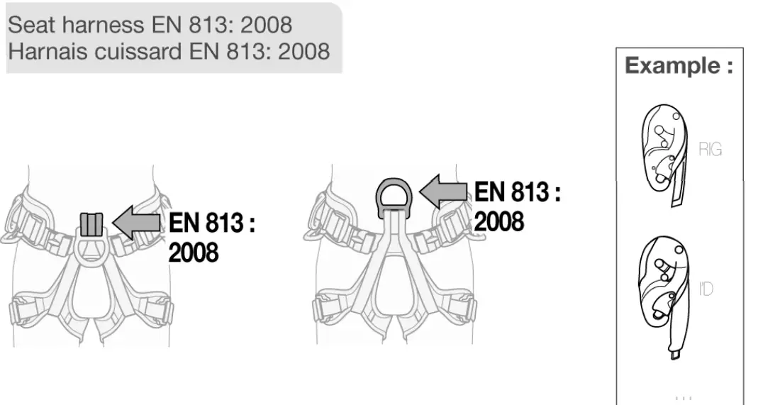 PETZL AVAO SIT Comfortable Seat Harness for Work Positioning and Suspension - fig 9