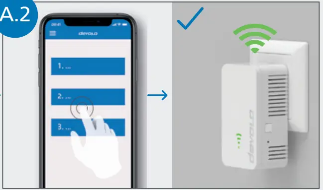devolo 08868 Wi Fi 5 Repeater 1200 Hardware - app2