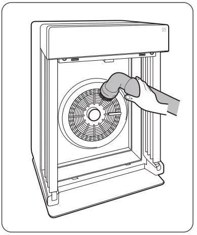 WINIX AZPU370 IWE Air Purifier- interior