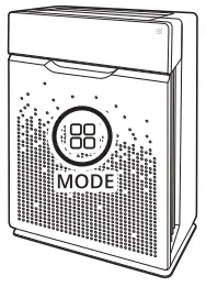 WINIX AZPU370 IWE Air Purifier- mode been