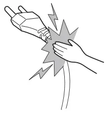 WINIX AZPU370 IWE Air Purifier- power plug