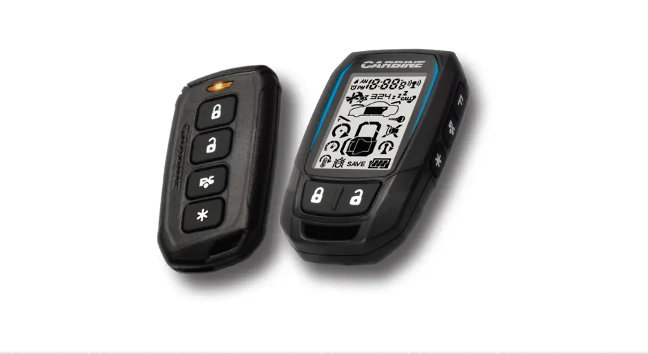 Carbine 34cs Security System With Keyless Entry Owner's Manual