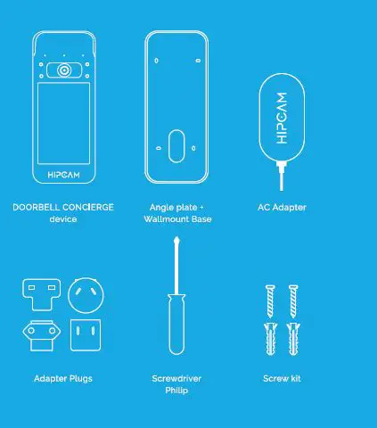 HIPCAM HMX01 Doorbell Concierge Device fig 2