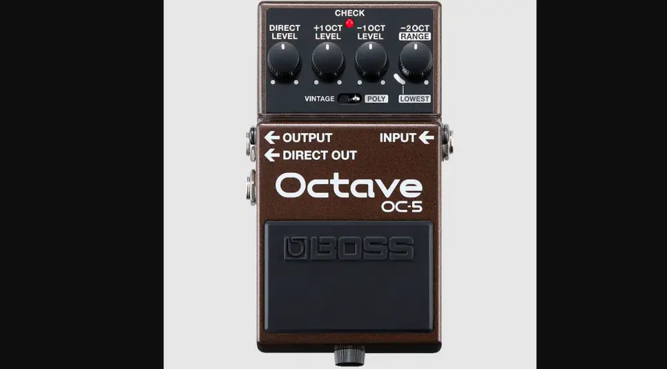 Boss Oc-5 Octave Owner's Manual Boss Oc-5 Octave Owner's Manual