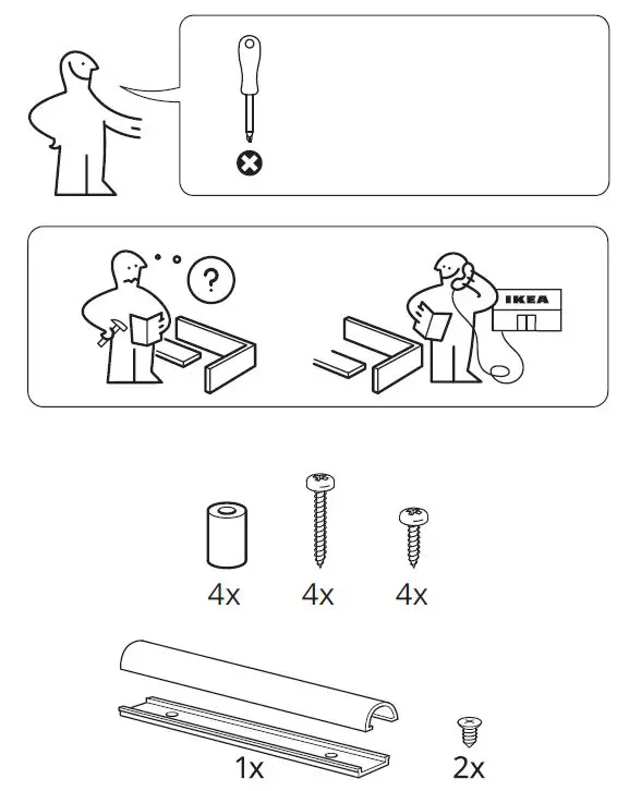 IKEA 202.841.49 LINDSHULT Led Cabinet Lighting Fig1
