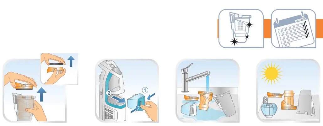 Rowenta RY8544WH Clean and Steam Multi Steam Cleaner- 2b