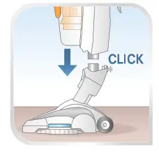 Rowenta RY8544WH Clean and Steam Multi Steam Cleaner- Plug the head 2