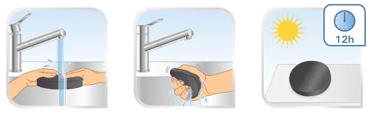 Rowenta RY8544WH Clean and Steam Multi Steam Cleaner- filter abundantly