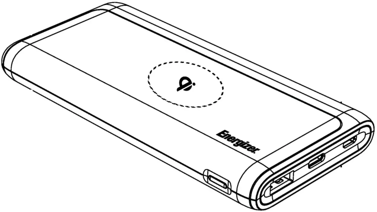 Energizer QE10011PQ Wireless Fast Charge Power Bank