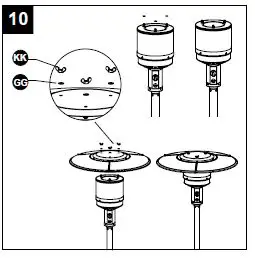 HAMPTON BAY NCZH-G Outdoor Patio Heater Owner's 16