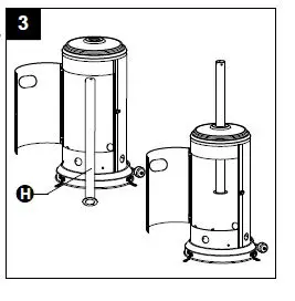 HAMPTON BAY NCZH-G Outdoor Patio Heater Owner's 6