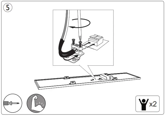 PHILIPS 1762395 Lighting Hue LED lighting Panel- 11