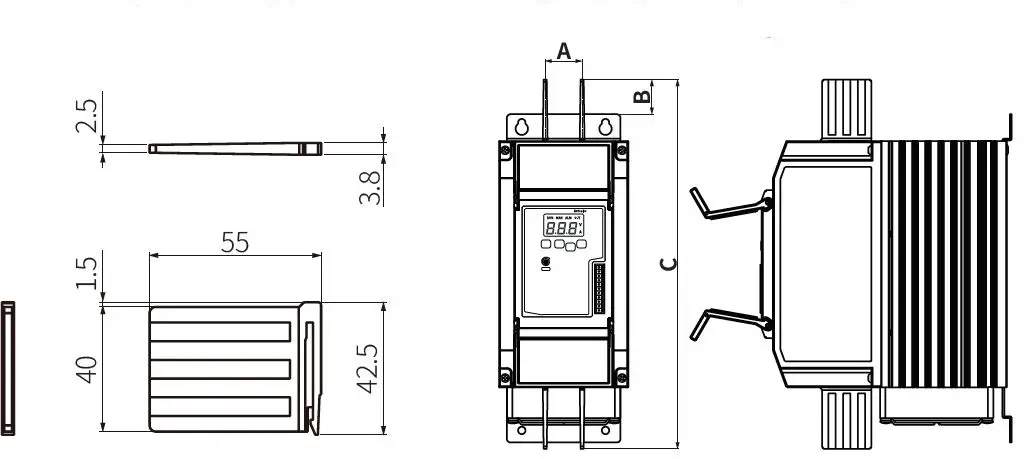 Autonics SPR3 Series 3-Phase Slim Power Controller 4