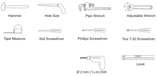 Tools and Materials Needed