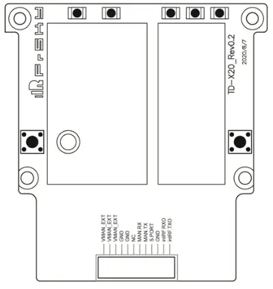 Frsky Electronic TDMR2409 Radio System - Outline