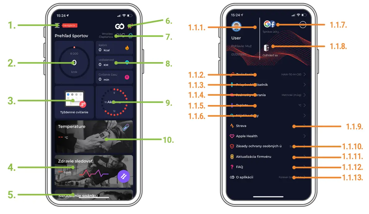 FOREVER AW 110 Icon 2 Amoled Smart Watch-fig3