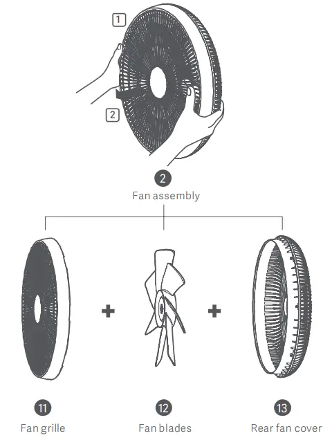smartmi 459741 Standing Fan 3 - fig 1