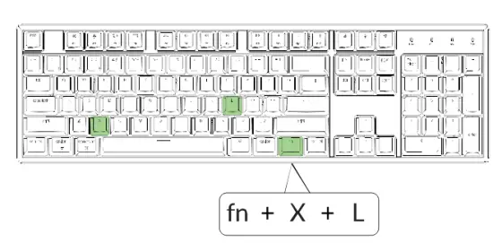 Switch Between Function and Multimedia Keys