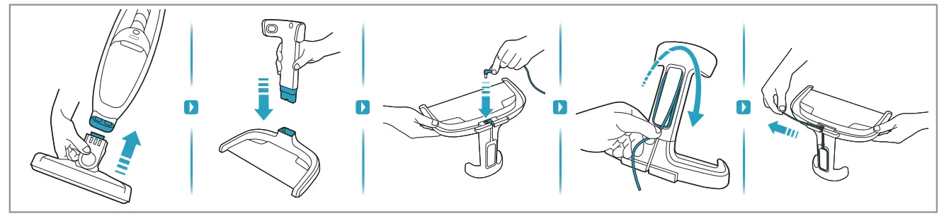 AEG QX09 Cordless Vacuum Cleaner - fig 5