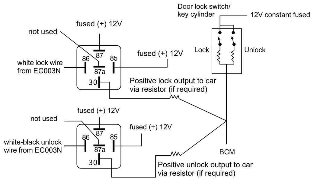 Zhongshan Yihu Electronics EC003N Car Alarm System - fig 1
