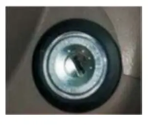 Zhongshan Yihu Electronics EC003N Car Alarm System - steering lock 1