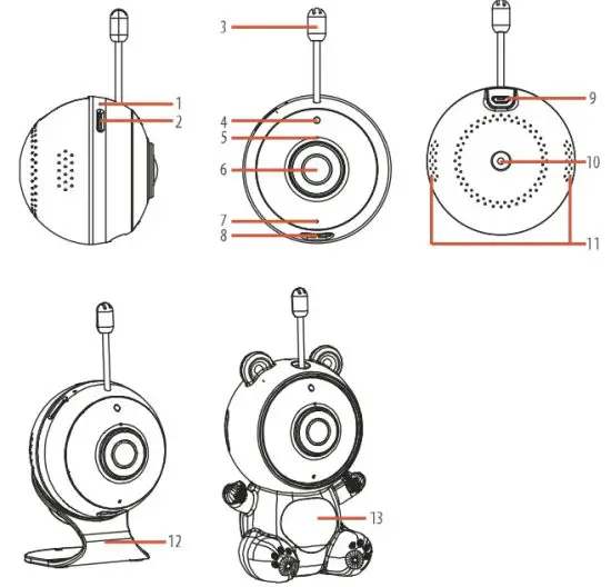 Shenzhen Interthings Technology IPC163 Smart Baby Camera - figure 2