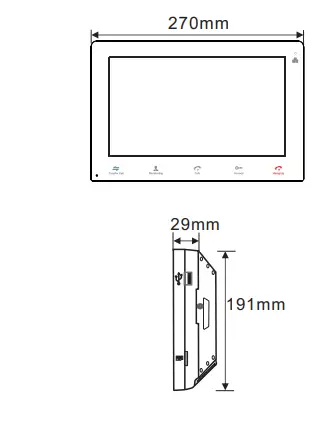 TMEZON-MZ-IP-V103W-4-Wir-IP-Video-Door-Phone-10-Inch-Touch-Screen-Series-3