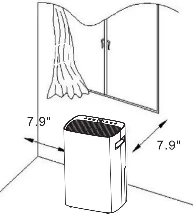 KESNOS PD160A Dehumidifier for Home and Basement - figure 1