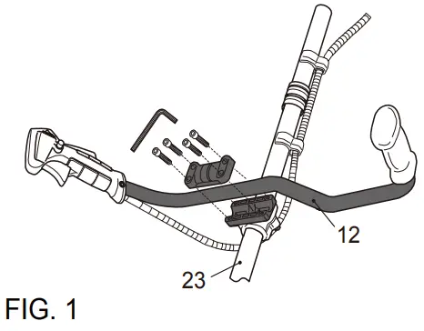 RIDGELINE 97003 2 In 1 Brush Cutter String Trimmer - FIG 1