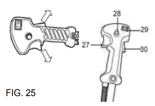 RIDGELINE 97003 2 In 1 Brush Cutter String Trimmer - FIG 25