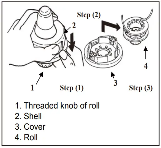 RIDGELINE 97003 2 In 1 Brush Cutter String Trimmer - FIG 27