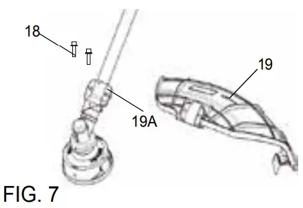RIDGELINE 97003 2 In 1 Brush Cutter String Trimmer - FIG 7