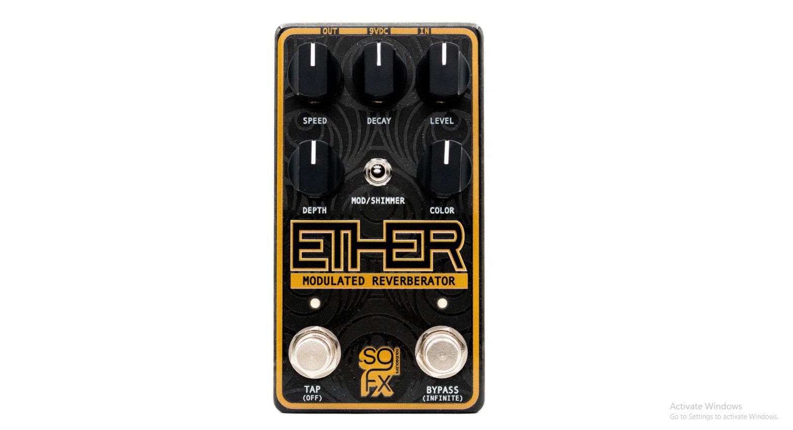 Ether S9fx Modulated Reverberator Pedal Instructions Ether S9fx Modulated Reverberator Pedal Instructions