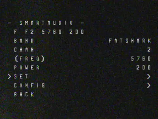 Holybro Video Transmitter -The screen