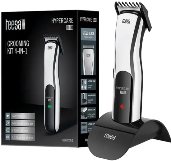 Teesa T400 Hyper care Grooming kit 4-in-1