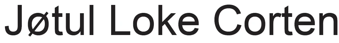 JOTUL 50053330 Loke Corten Patio Heater logo 1