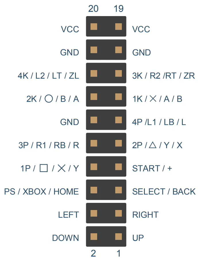 Brook ZERO PI Easy Fighting Board - fig 1