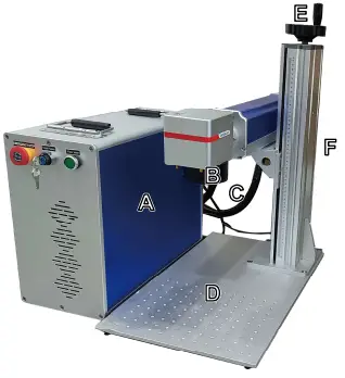 omtech LYF-30BWe Split Fiber Marking Machine-fig2