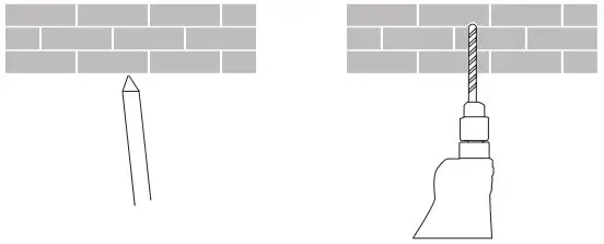 Mi Home Security Camera 2K - First use a pencil to mark the positions