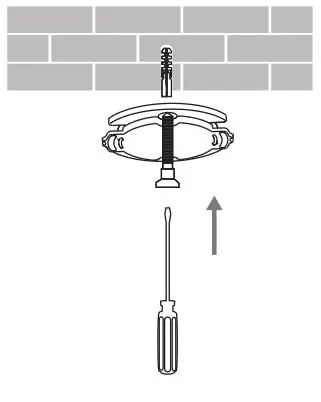 Mi Home Security Camera 2K - Place the side of the base with arrows facing