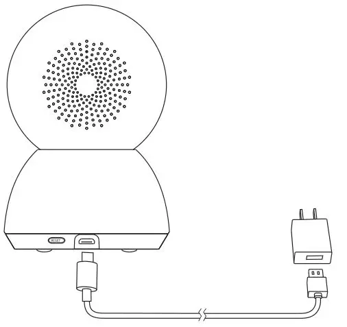 Mi Home Security Camera 2K - Turning on the camera