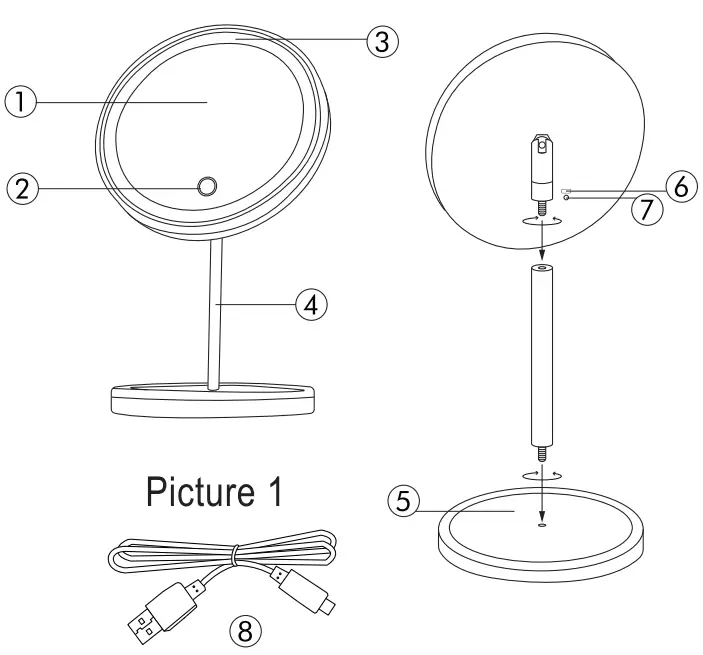 anko-43148592-Bamboo-Led-Beauty-Mirror-fig-1