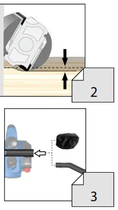 Gude HO 82-850 Hand Planer - fig1