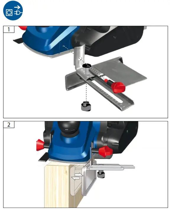 Gude HO 82-850 Hand Planer - fig13